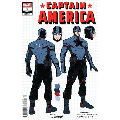 CAPTAIN AMERICA (2025) #2 1:10 VALERIO SCHITI DESIGN VARIANT