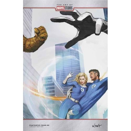 FANTASTIC FOUR (2025) # 3 WESLEY BURT MARVEL STUDIOS WRAPAROUND VARIANT