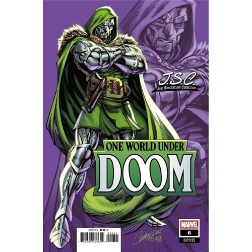 ONE WORLD UNDER DOOM #6 (OF 9) J. SCOTT CAMPBELL JUST SPECTACULAR COLLECTION VARIANT