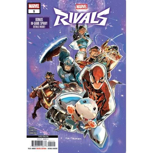 MARVEL RIVALS # 1 THIRD PRINTING TOKITOKORO VARIANT