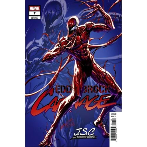 EDDIE BROCK CARNAGE #7 J. SCOTT CAMPBELL JUST SPECTACULAR COLLECTION VARIANT