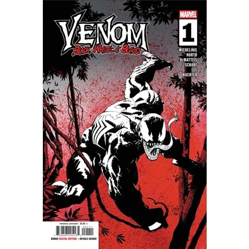 VENOM BLACK WHITE BLOOD #1