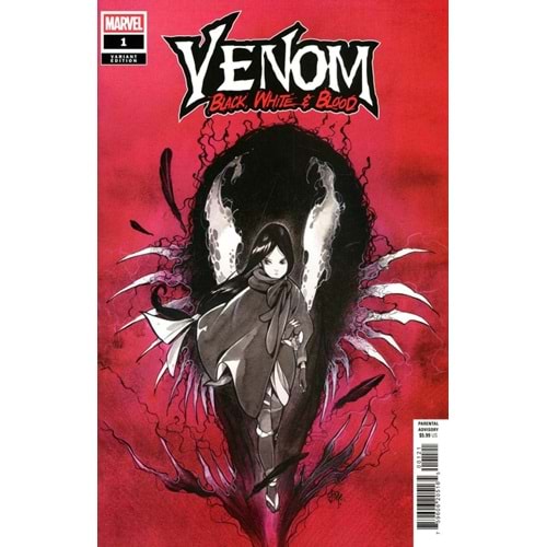 VENOM BLACK WHITE BLOOD #1 PEACH MOMOKO VARIANT