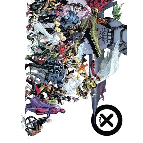 X-MEN FALL OF THE HOUSE OF X RISE OF THE POWERS OF X OMNIBUS HC LARRAZ DM VARIANT
