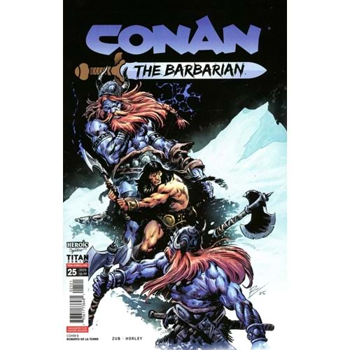 CONAN THE BARBARIAN (2023) # 25 COVER B ROBERTO DE LA TORRE VARIANT