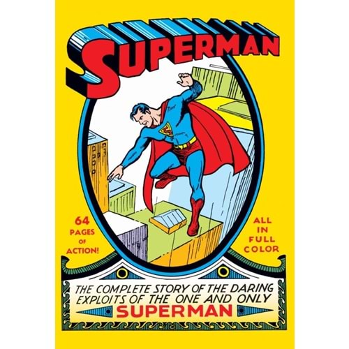 SUPERMAN #1 FACSIMILE EDITION COVER A JOE SCHUSTER & LEO O MEALIA