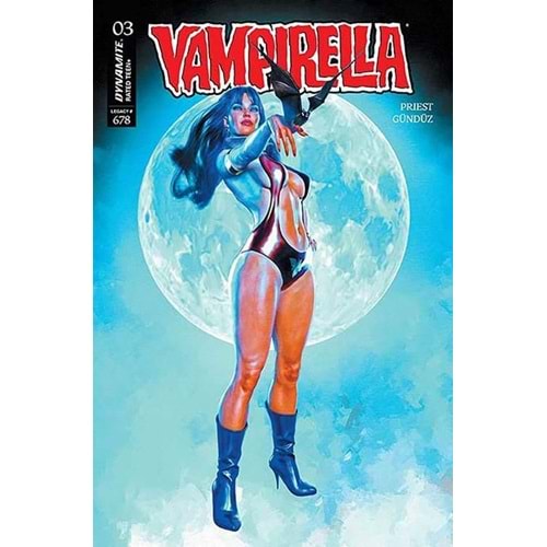 VAMPIRELLA (2025) #3 COVER V MARK SPEARS MOON ORIGINAL FOC BONUS VARIANT