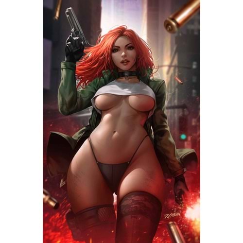 HEAT SEEKER EXPOSED A GUN HONEY SERIES # 2 (OF 4) COVER K DERRICK CHEW VIRGIN VARIANT