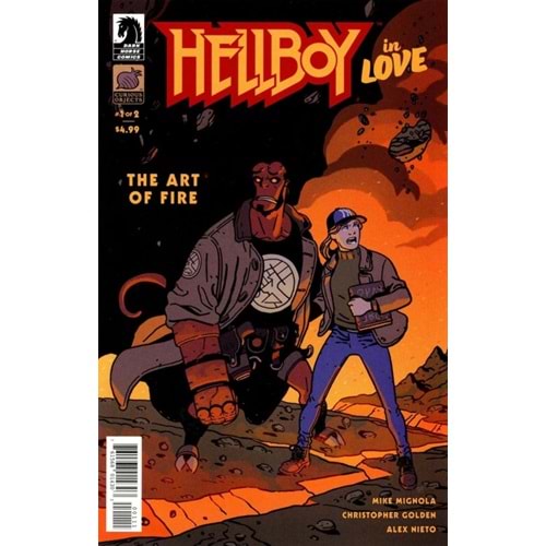 HELLBOY IN LOVE THE ART OF FIRE #1 COVER A ALEX NIETO