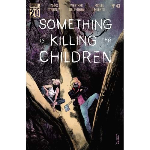SOMETHING IS KILLING THE CHILDREN # 43 COVER A WERTHER DELLEDERA