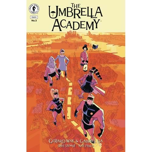 THE UMBRELLA ACADEMY PLAN B # 2 COVER A GABRIEL BA