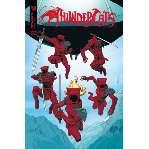 THUNDERCATS # 18 COVER B DECLAN SHALVEY VARIANT