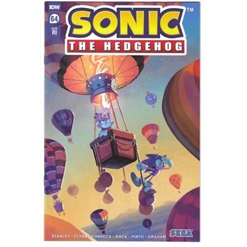 SONIC THE HEDGEHOG (2018) # 64 COVER C 1:10 FOURDRAINE VARIANT