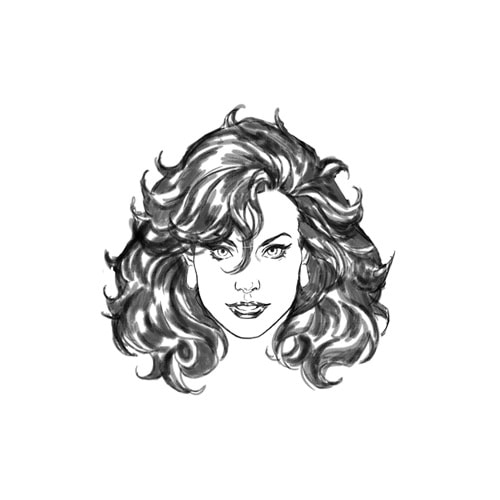 SENSATIONAL SHE-HULK (2023) # 6 1:50 MARK BROOKS HEADSHOT SKETCH VIRGIN VARIANT