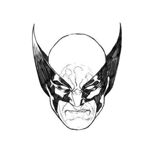 WOLVERINE (2020) # 45 1:50 MARK BROOKS HEADSHOT SKETCH VIRGIN VARIANT