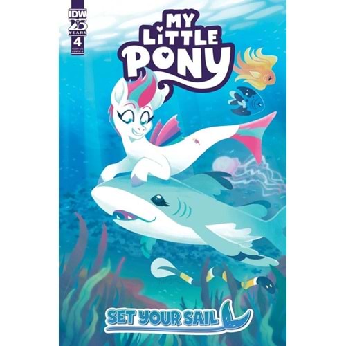 MY LITTLE PONY SET YOUR SAIL # 4 COVER B JUSTASUTA