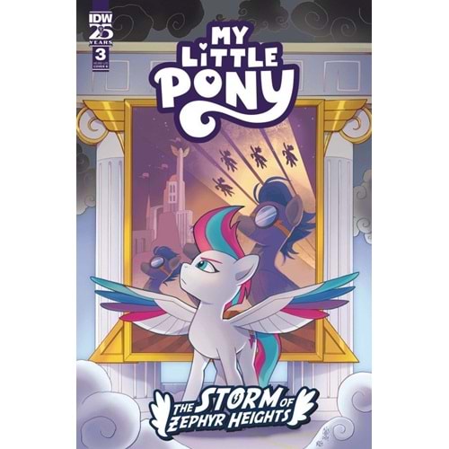 MY LITTLE PONY THE STORM OF ZEPHYR HEIGHTS # 3 COVER B CASEY COLLER
