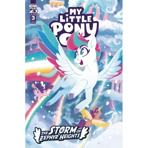 MY LITTLE PONY THE STORM OF ZEPHYR HEIGHTS # 3 COVER A JUSTASUTA
