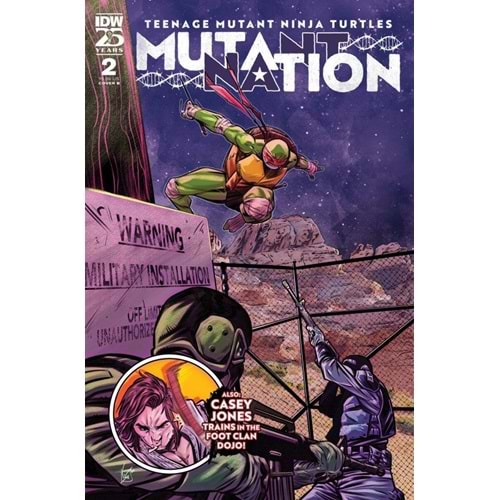 TMNT MUTANT NATION # 2 COVER B FEDERICI