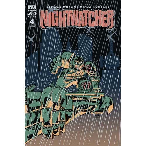 TEENAGE MUTANT NINJA TURTLES NIGHTWATCHER #4 COVER B LANKRY
