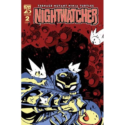 TEENAGE MUTANT NINJA TURTLES NIGHTWATCHER #2 COVER B LANKRY