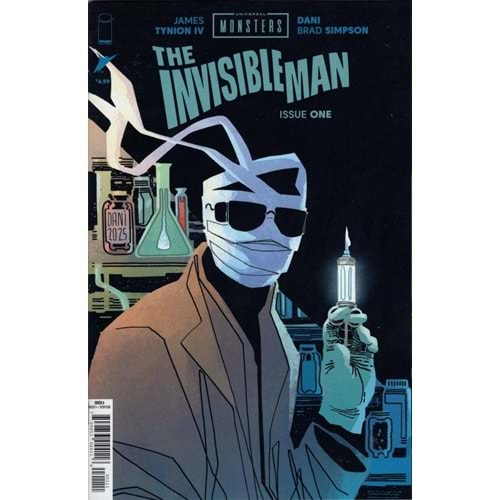 UNIVERSAL MONSTERS THE INVISIBLE MAN #1 (OF 4) ONE PER STORE THANK YOU VARIANT