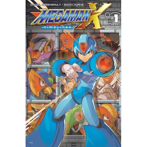 MEGAMAN X TIMELINES #1 COVER A EDWIN HUANG