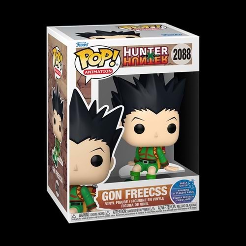 FUNKO POP ANIMATION HUNTER X HUNTER GON FREECSS SHELF SITTER 2088