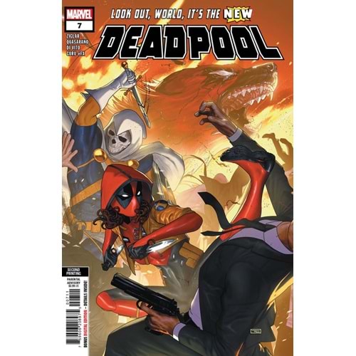 DEADPOOL (2024) # 7 SECOND PRINTING TAURIN CLARKE VARIANT