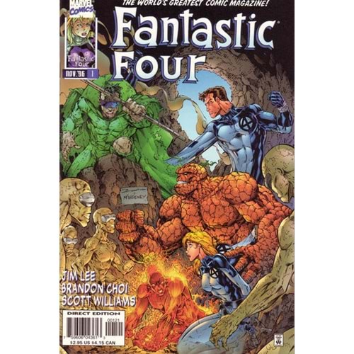 FANTASTIC FOUR (1996) # 1 BRETT BOOTH VARIANT