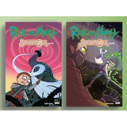 RICK AND MORTY SONSUZA DEK SAYI 1-2 TAM SET