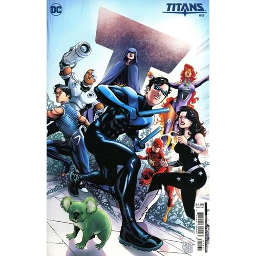 TITANS (2023) # 15 COVER C MIKE MCKONE CARD STOCK VARIANT