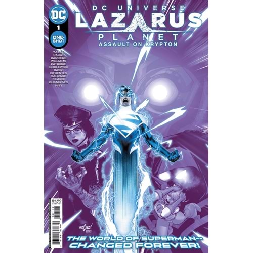 LAZARUS PLANET ASSAULT ON KRYPTON #1 (ONE-SHOT) COVER C NATHAN SZERDY CARD STOCK VARIANT