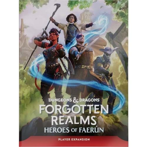 DUNGEONS & DRAGONS FORGOTTEN REALMS HEROES OF FAERUN HC