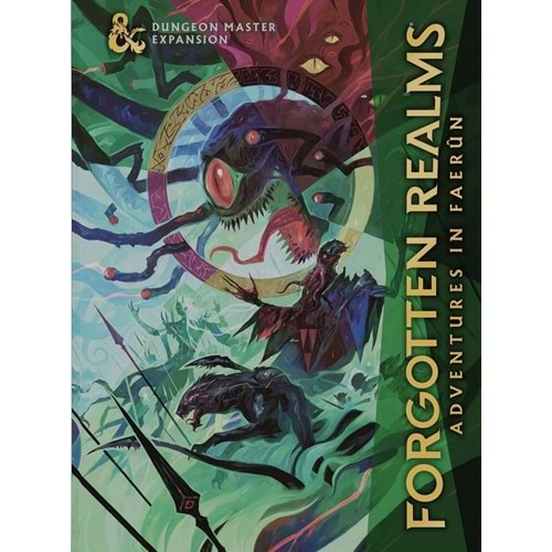 DUNGEONS & DRAGONS FORGOTTEN REALMS ADVENTURES IN FAERUN HC (ALTERNATE COVER)