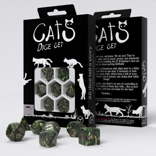 CATS DICE SET 1 - ZAR SETİ
