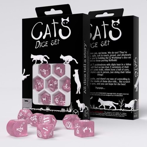 CATS DICE SET 2 - ZAR SETİ