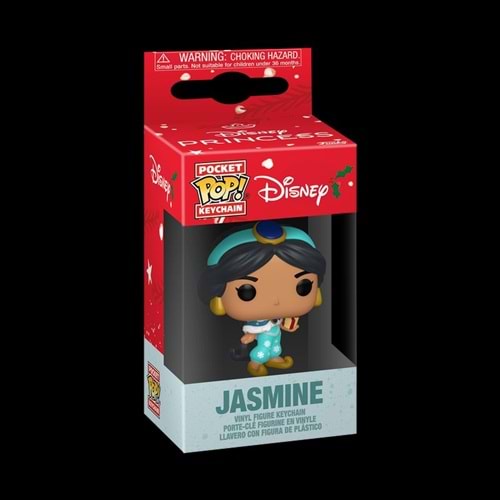 FUNKO POP DISNEY JASMINE WINTER OUTFIT KEYCHAIN