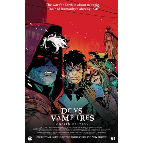 DC VS VAMPIRES COFFIN EDITION #1 COVER A CARMINE DI GIANDOMENICO