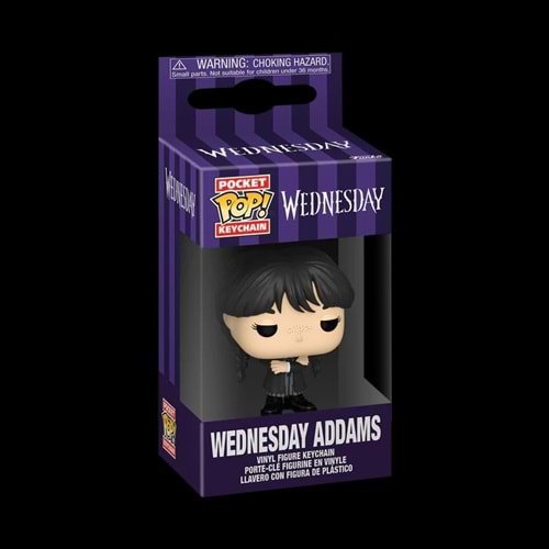 FUNKO POP WEDNESDAY KEYCHAIN