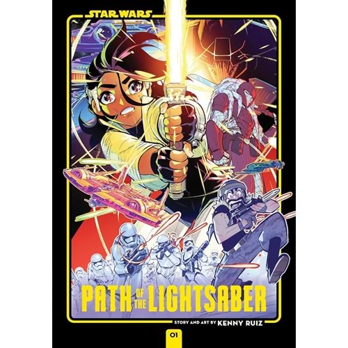 STAR WARS PATH OF THE LIGHTSABER THE MANGA VOL 1 TPB