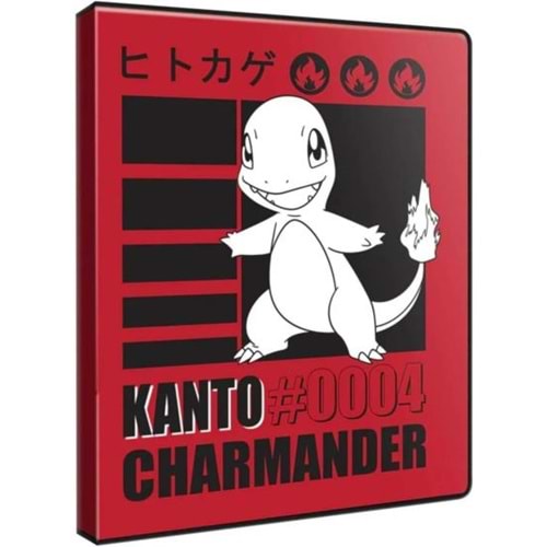 ULTRA PRO POKEMON CHARMANDER 4 CEPLİ 80 KART KAPASİTELİ PORTFOLIO