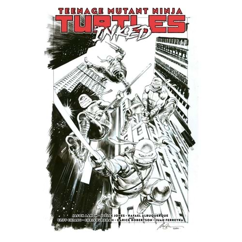 TEENAGE MUTANT NINJA TURTLES VOL 1 RETURN TO NEW YORK INKED DELUXE EDITION HC