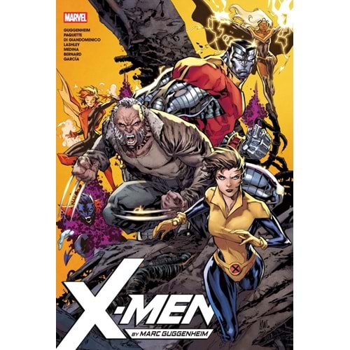 X-MEN BY MARC GUGGENHEIM OMNIBUS HC KEN LASHLEY COVER