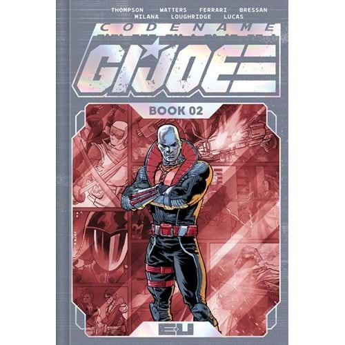 CODENAME GI JOE DELUXE EDITION BOOK 2 HC DIRECT MARKET EXCLUSIVE ANDREI BRESSAN & ADRIANO LUCAS SPOT FOIL COVER