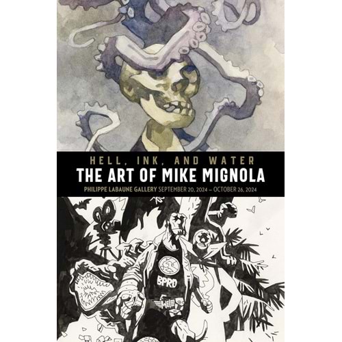 HELL INK AND WATER THE ART OF MIKE MIGNOLA HC