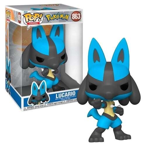 FUNKO POP JUMBO GAMES POKEMON LUCARIO 863