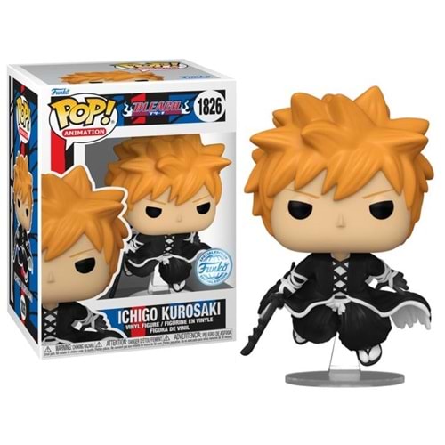 FUNKO POP ANIMATION BLEACH ICHIGO KUROSAKI GT ATTACK SPECIAL EDITION 1826