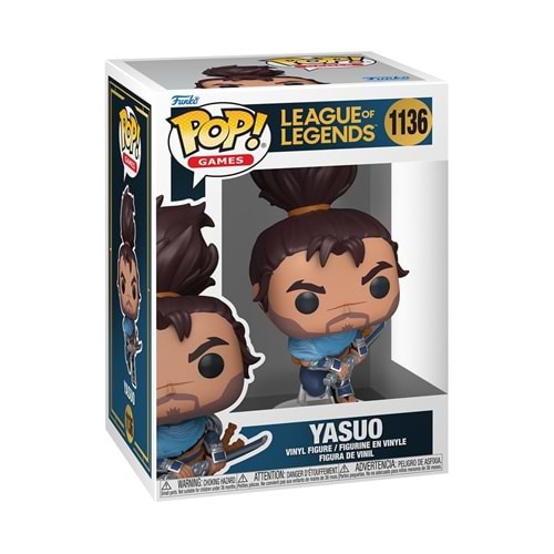 FUNKO POP GAMES LEAGUE OF LEGENDS YASUO 1136