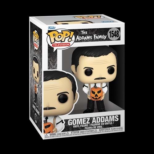 FUNKO POP TELEVISION THE ADDAMS FAMILY GOMEZ ADDAMS WITH JACK-O-LANTERN 1548